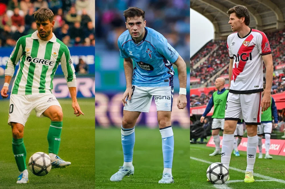 Betis, Celta y Rayo