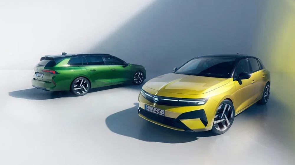 La nueva generación del Opel Astra incorpora diseño renovado.